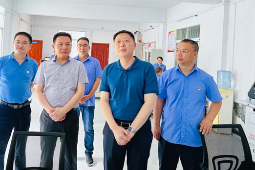 宜昌市國(guó)資委黨委書記、主任黃智華一行到礦業(yè)公司現(xiàn)場(chǎng)調(diào)研